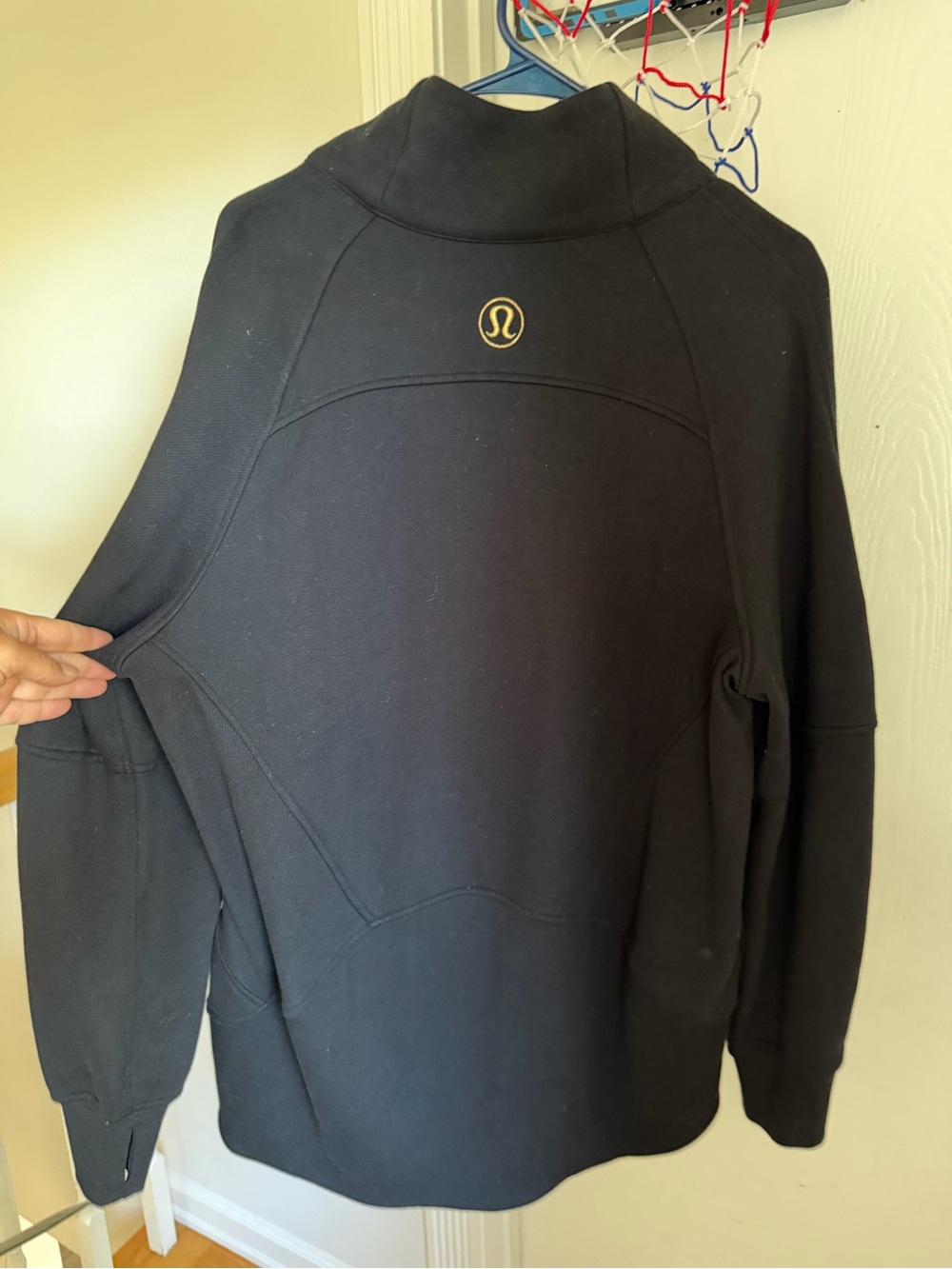 Lululemon quarter zip women’s Black Fleece Half-Zip Sweater